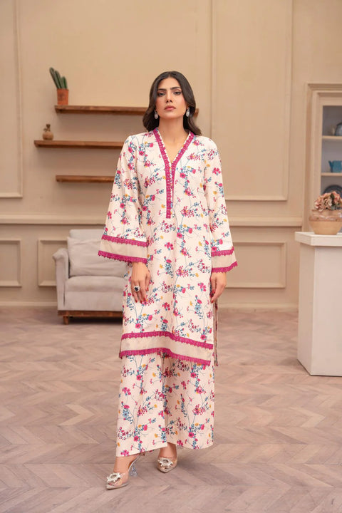 Eileen - 2pc Stiched D4-Pl Pakistani Dress