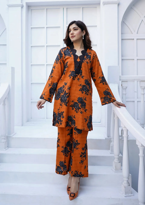 YoloPret - Stitched 2Pc Digital Print Lawn JASHAN-S25-0044