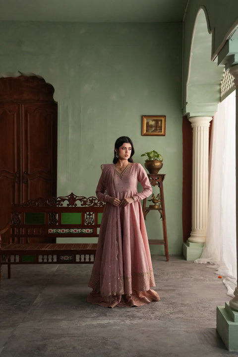 Jahaan - 3 PC Gul-mohar Semi Formal Dress