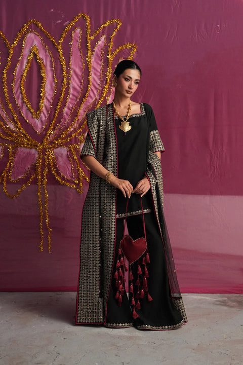 Jahaan - 3 PC Kaaf Semi Formal Dress