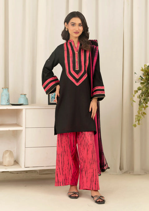 YoloPret - Stitched 3Pc Tie&Dye Digital Print Lawn FATAH