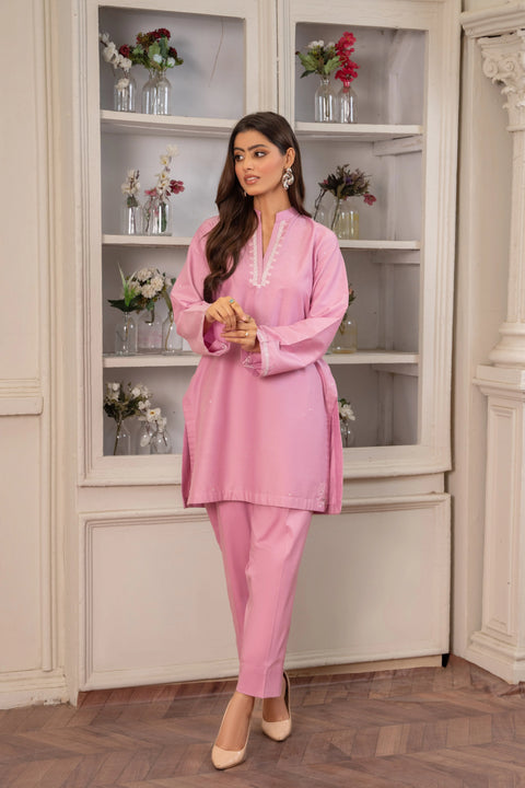 ANNARA BEGUM - Ayra 2 PC Stitched Embroidered Lawn Semi Formal Wear
