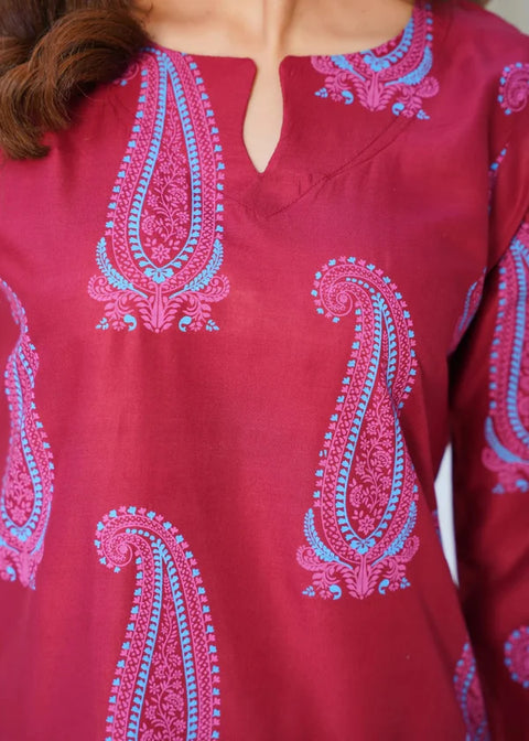 Sohaa Maroon 2pc