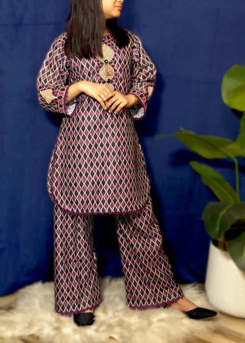 1179 - Purple - Two Piece Suit
