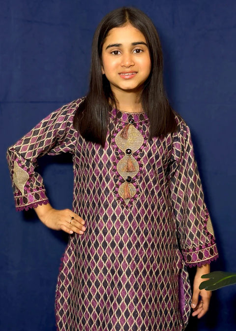 1179 - Purple - Two Piece Suit
