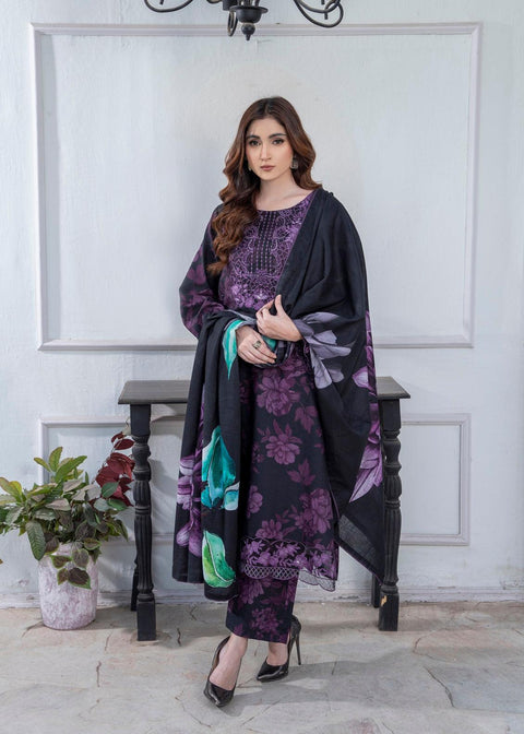Eileen - Pret D2-Wp24 3PC Slub khaddar Pakistani Dress