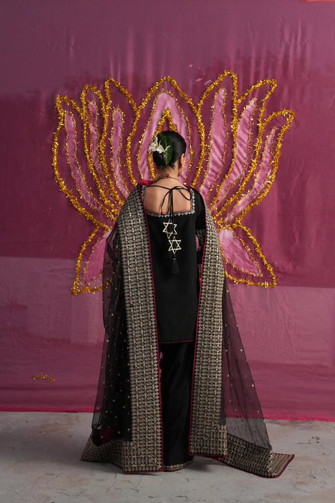 Jahaan - 3 PC Kaaf Semi Formal Dress