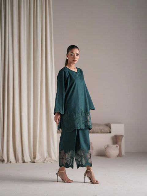 Faiza Faisal - Forest Calm | 2Pc Stitched Pakistani Dress