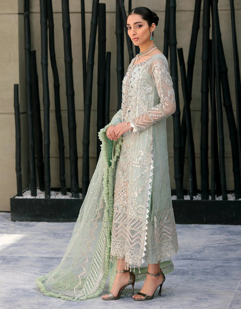 Emaan Adeel - BL-410 3PC Unstitched Festive Wear Dress