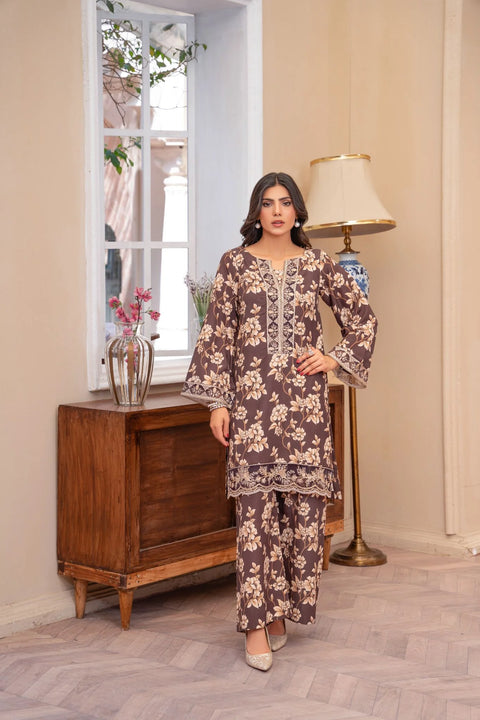 Eileen - 2pc Stiched D8-Pl Pakistani Dress
