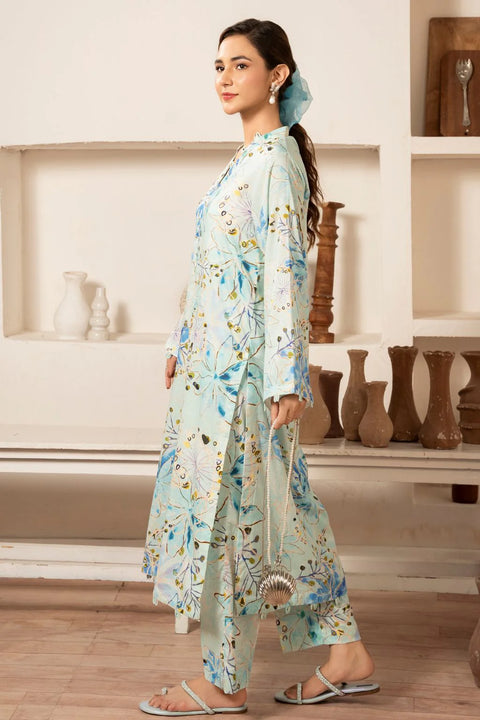 Meerak - 2 PC Printed Summer Pret - 04