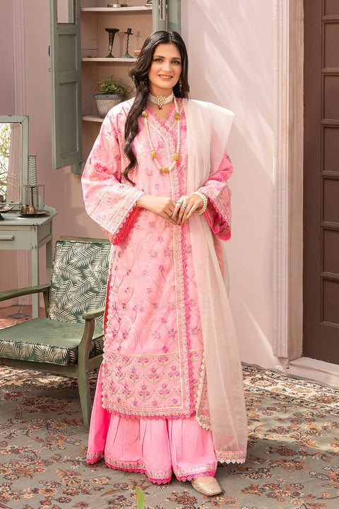 ANNARA BEGUM - Zulekha 3 PC Unstitched/Stitched Embroidered Lawn Semi Formal Wear