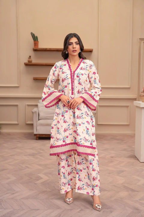 Eileen - 2pc Stiched D4-Pl Pakistani Dress