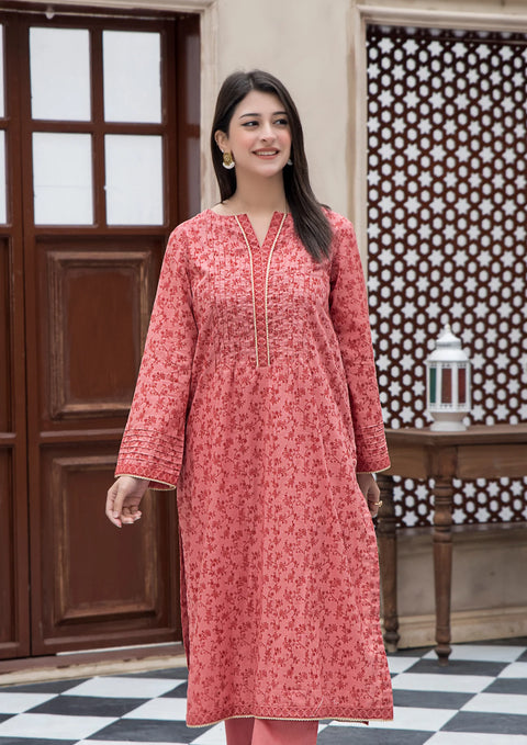 YoloPret - Stitched 2Pc Digital Printed Cotton Lawn JASHAN-S25-0068