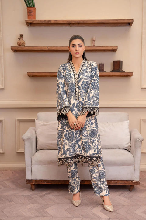 Eileen - 2pc Stiched D5-Pl Pakistani Dress