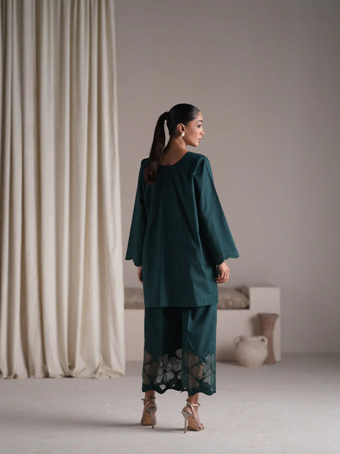 Faiza Faisal - Forest Calm | 2Pc Stitched Pakistani Dress