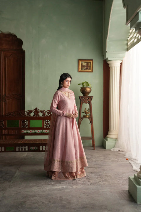 Jahaan - 3 PC Gul-mohar Semi Formal Dress