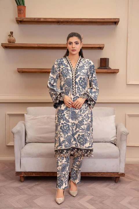 Eileen - 2pc Stiched D5-Pl Pakistani Dress