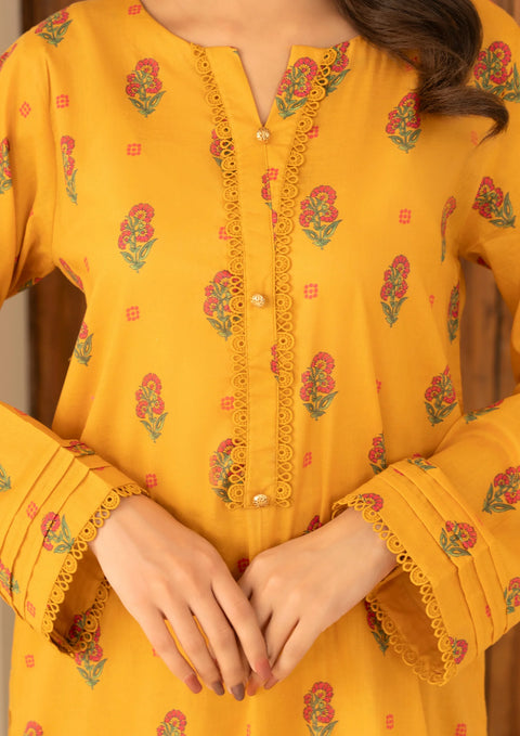 YoloPret - Stitched 3Pc Digital Print Lawn FATAH