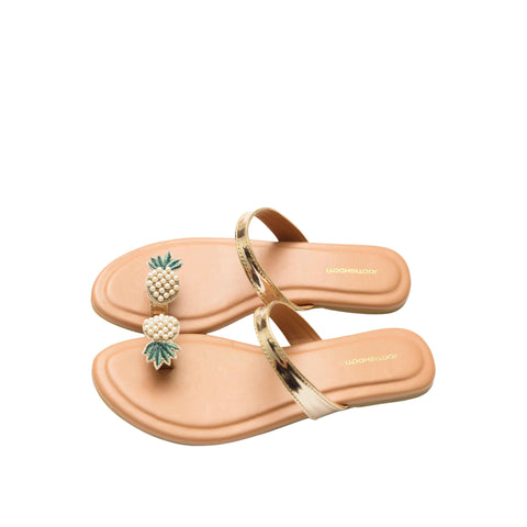 Jooti Shooti - Pineapple Stuck Slides Pakistani Shoe