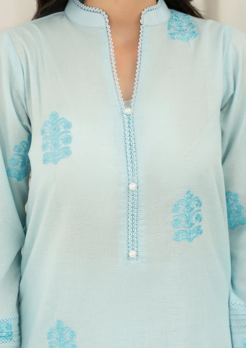 YoloPret - Stitched 3Pc Embroidered Lawn FATAH