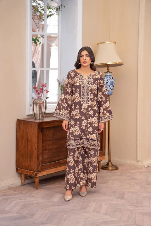 Eileen - 2pc Stiched D8-Pl Pakistani Dress