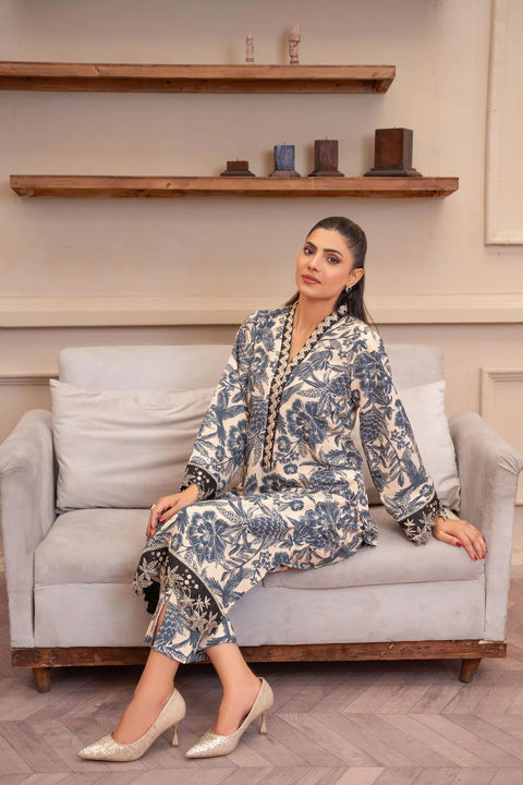 Eileen - 2pc Stiched D5-Pl Pakistani Dress