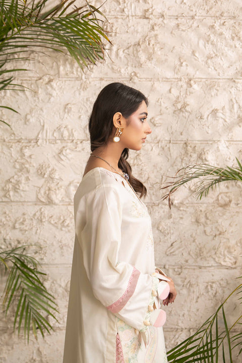 ANNARA BEGUM - Serina 3 PC Stitched Embroidered Lawn Semi Formal Wear