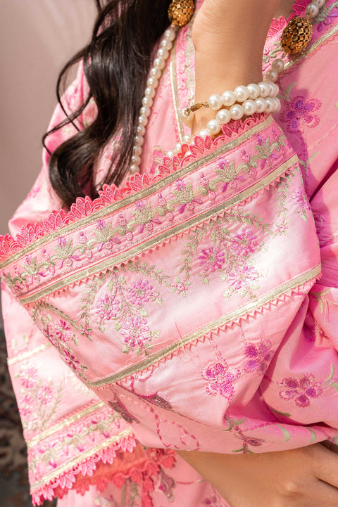 ANNARA BEGUM - Zulekha 3 PC Unstitched/Stitched Embroidered Lawn Semi Formal Wear