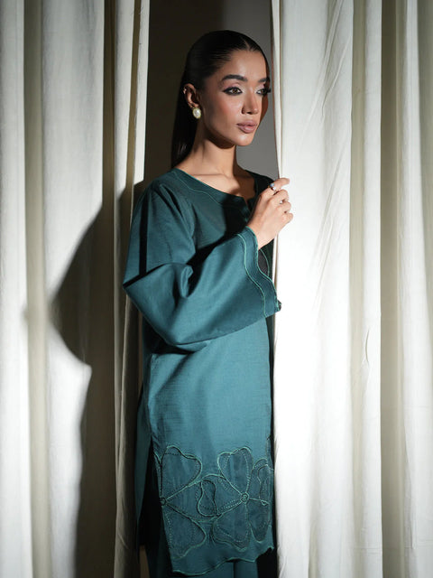 Faiza Faisal - Forest Calm | 2Pc Stitched Pakistani Dress