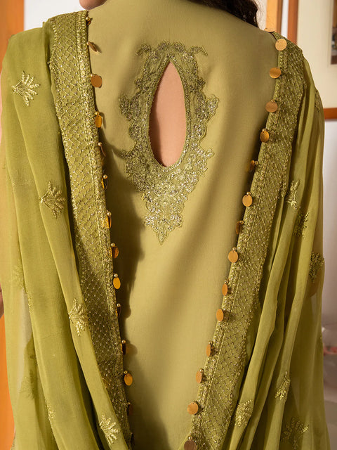 Faiza Faisal - 3 PC Stitched Miraaj Pakistani Formal Dress