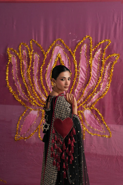 Jahaan - 3 PC Kaaf Semi Formal Dress