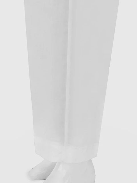 Girls' Off White Dyed Cambric Trouser - OGSP-2411034-1
