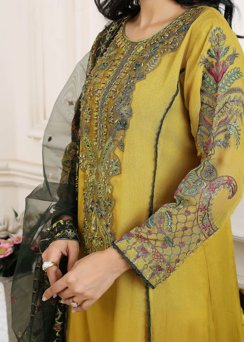 GILDED GARDEN - 3 PIECE CHIFFON