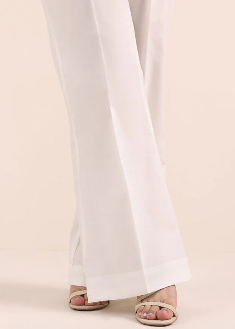 White Bell Bottom Non See - Trh. Pc