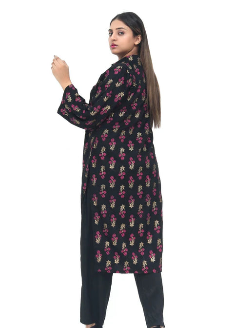 Printed Kurta Set D086