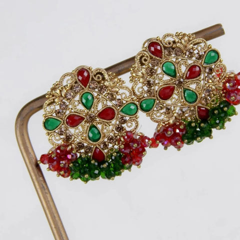 Chic By Gems | Multi Filigree Earrings