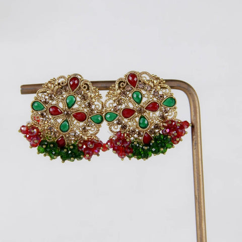 Chic By Gems | Multi Filigree Earrings