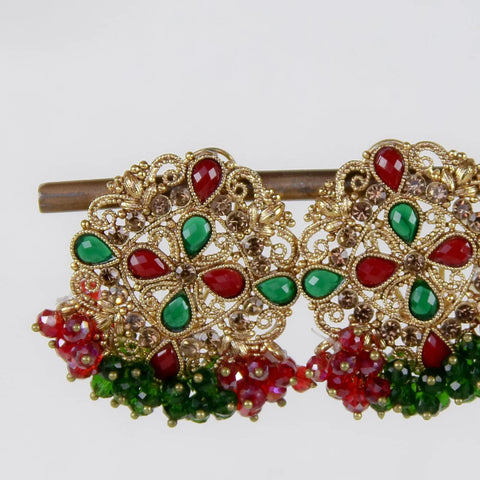 Chic By Gems | Multi Filigree Earrings