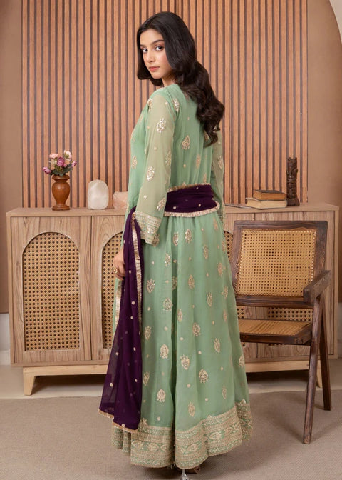 Raunak Pastel Green 3 Pieces