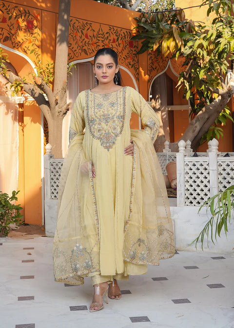 PLUSH LIGHT YELLOW 3-PIECE