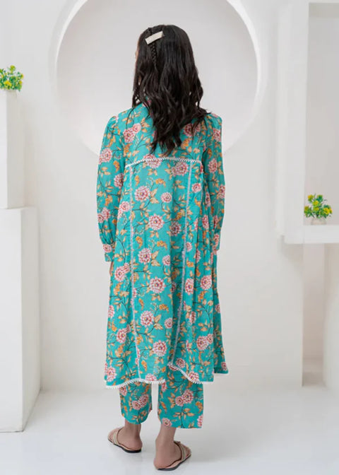 2 Piece Girl Frock K-ALPRTW-052