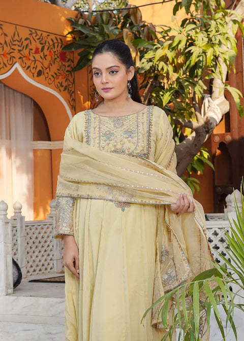PLUSH LIGHT YELLOW 3-PIECE