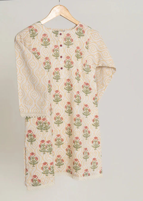 Khaddar Printed Kurta