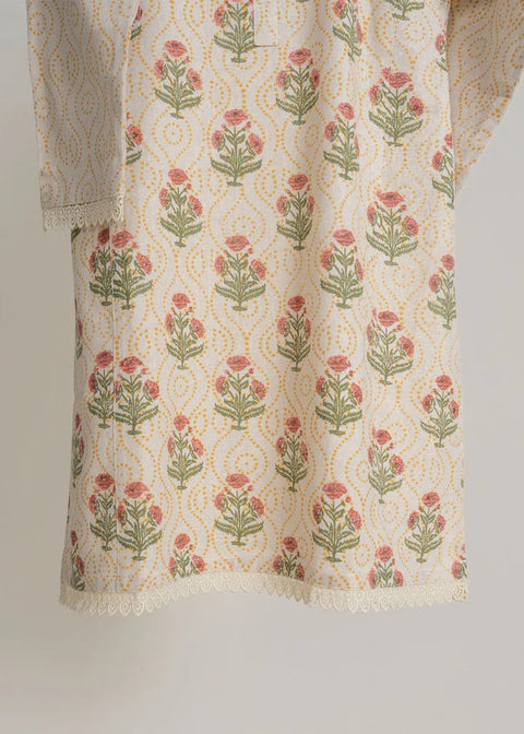 Khaddar Printed Kurta