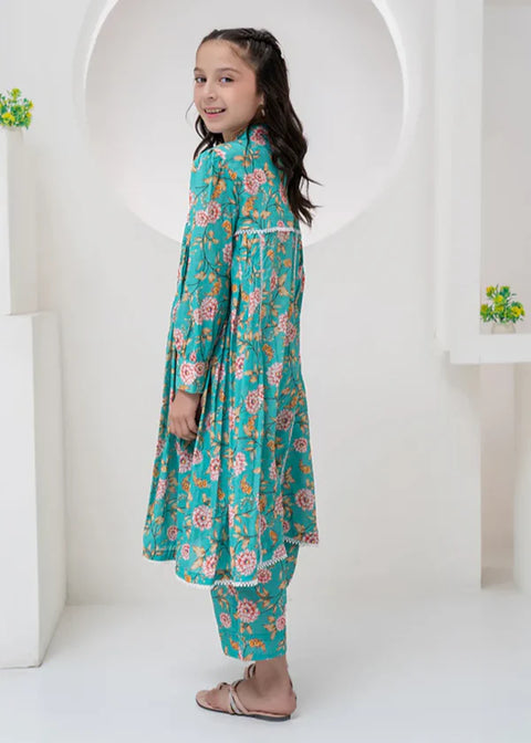 2 Piece Girl Frock K-ALPRTW-052