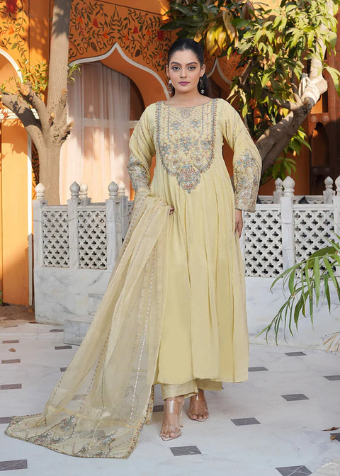 PLUSH LIGHT YELLOW 3-PIECE