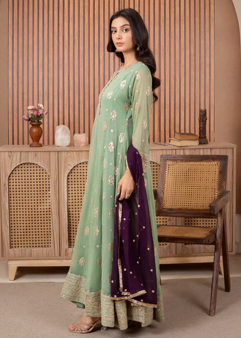 Raunak Pastel Green 3 Pieces