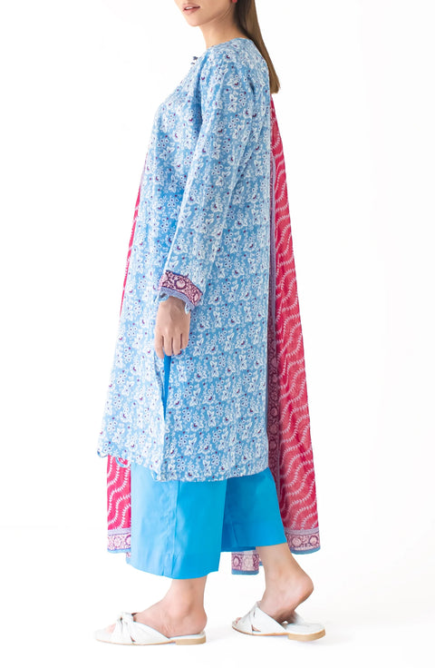 Printed 3 Piece Suit