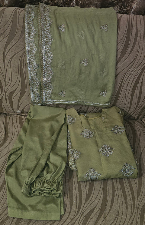Organza 3 Piece Suit